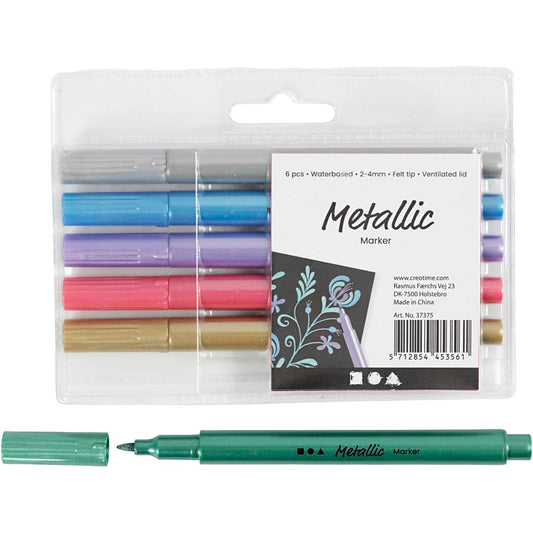 Metallic Marker Packs  line 2-4 mm