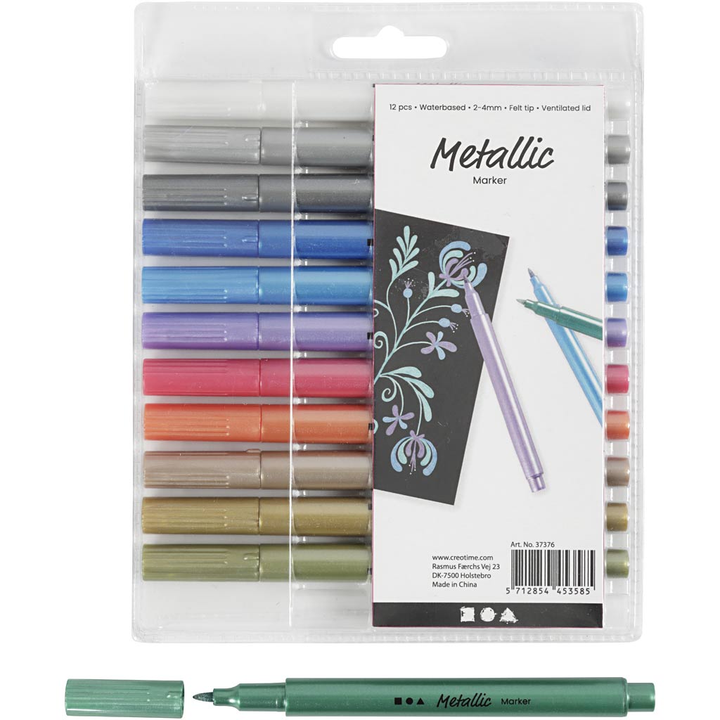 Metallic Marker Packs  line 2-4 mm