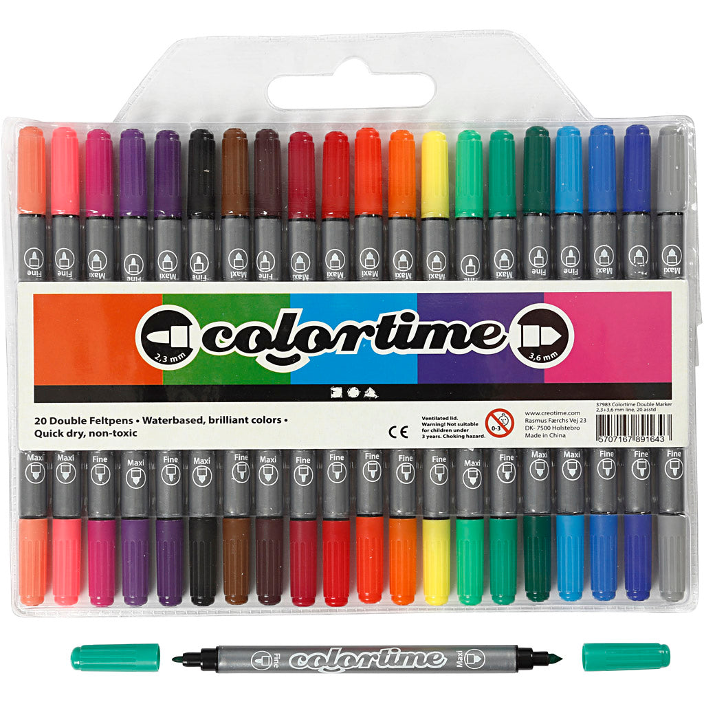 Colortime Double Marker Packs