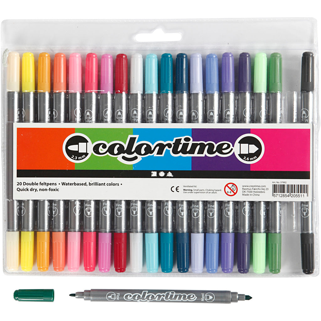Colortime Double Marker Packs