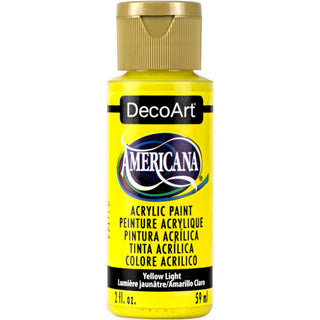 DecoArt Yellow Light Americana Acrylic 2oz
