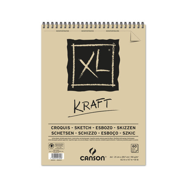 Canson - XL Kraft Sprial Pad