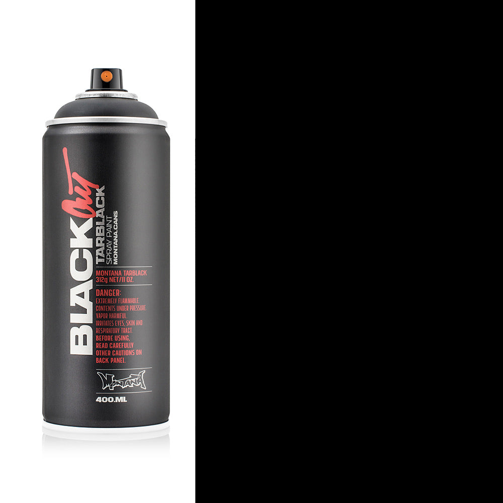 Montana BLACK Spray Paints 1to75