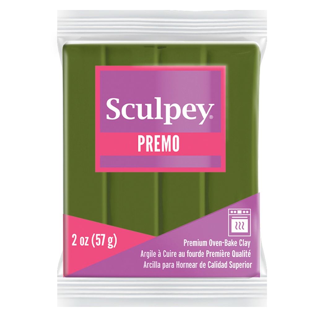 Sculpey Premo 2oz Spanish Olive