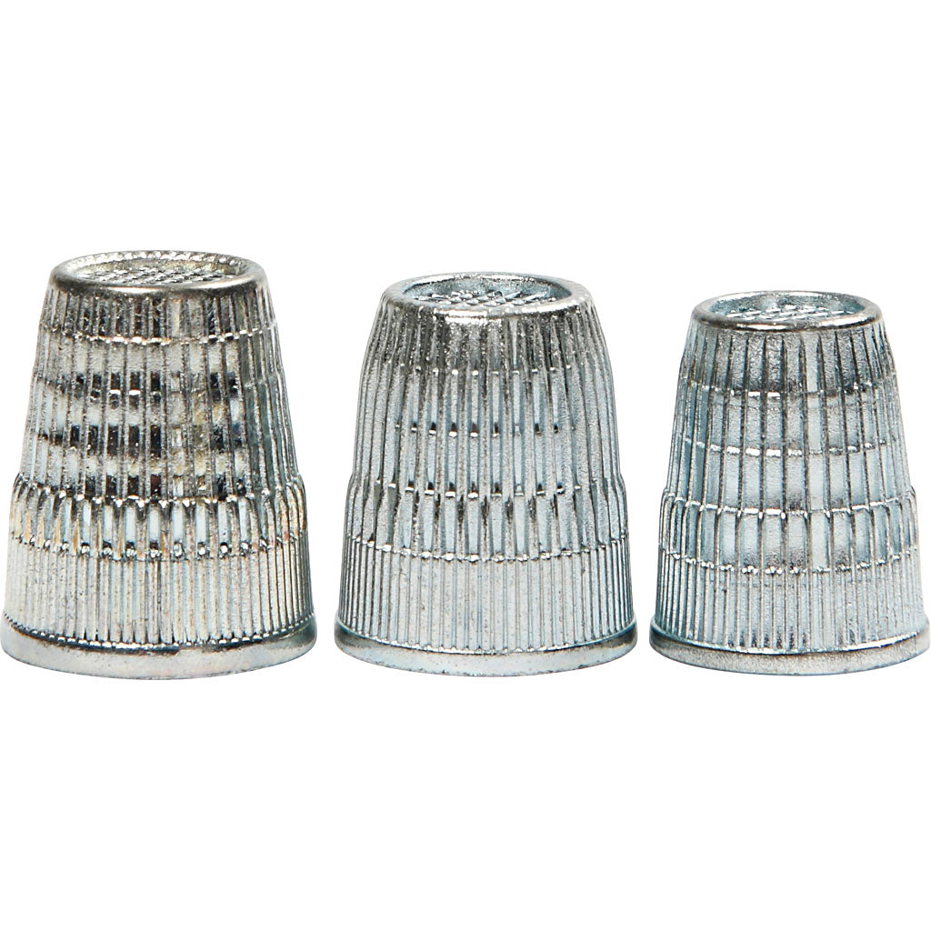 Thimbles, dia. 15+16+17 mm, 3 pc/ 1 pack