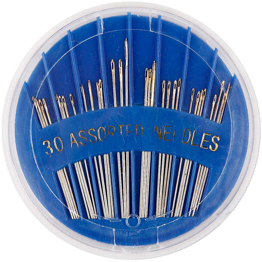Sewing Needles, no. 3-7, L: 35-45 mm, 30 pc/ 1 pack