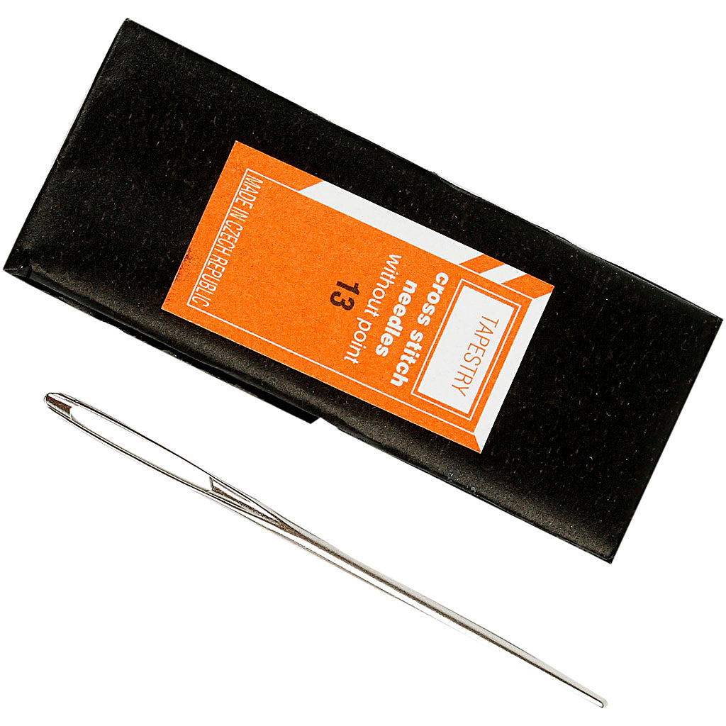 Cross Stitch Needles, L: 70 mm, 20 pc/ 1 pack