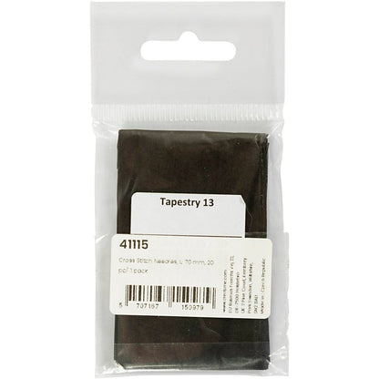 Cross Stitch Needles, L: 70 mm, 20 pc/ 1 pack