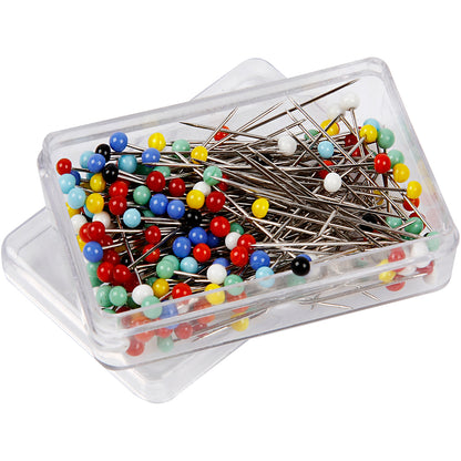 Head Pins, L: 31 mm, 200 pc/ 1 pack