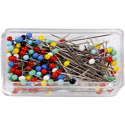 Head Pins, L: 31 mm, 200 pc/ 1 pack