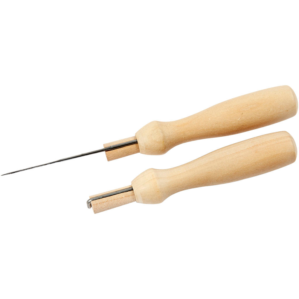 Felting Needle Holder, L: 9 cm, 1 set