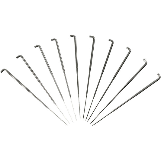 Felting needle, L: 7,5 cm, medium, 10 pc/ 1 pack