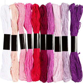 Embroidery Thread, thickness 1 mm, 10x8m pack