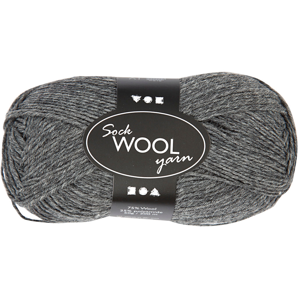 Sock Yarn - 200m, 50g ball