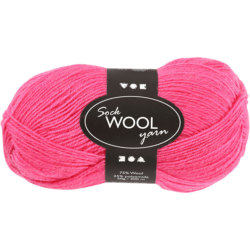 Sock Yarn - 200m, 50g ball