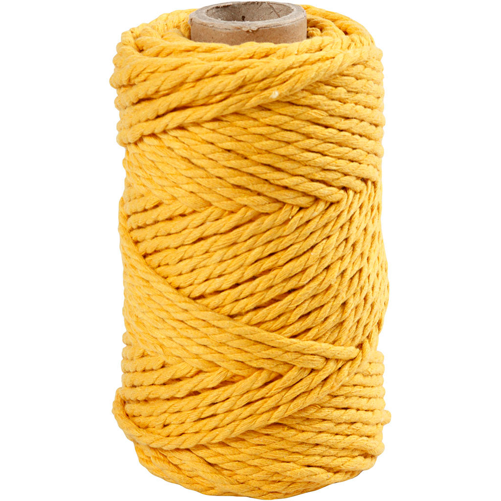 Creativ Macramé Cord, L: 55 M, dia. 4 mm