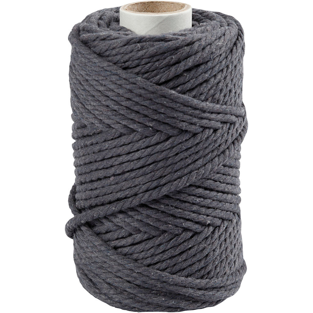Creativ Macramé Cord, L: 55 M, dia. 4 mm