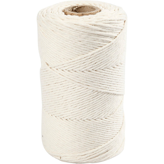 Creativ Macramé Cord, L: 198 M, dia. 2 mm