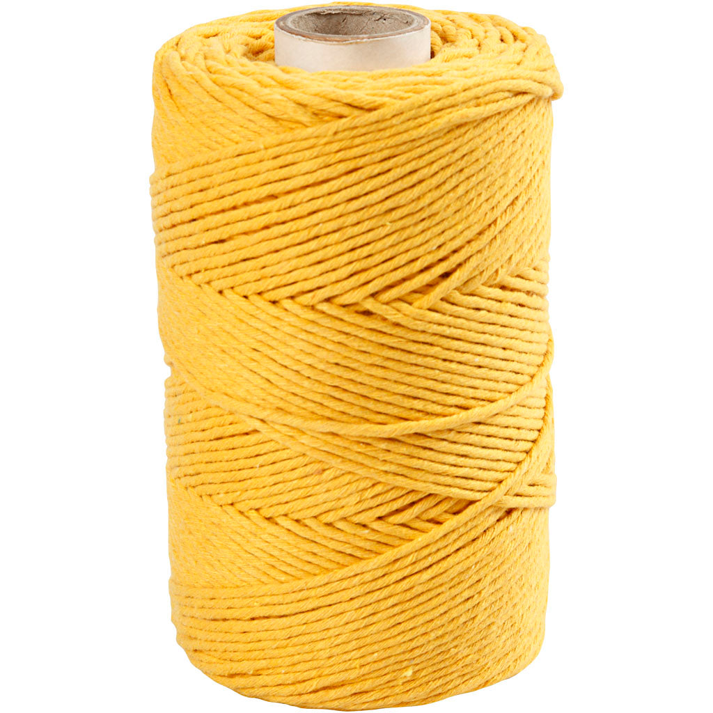 Creativ Macramé Cord, L: 198 M, dia. 2 mm