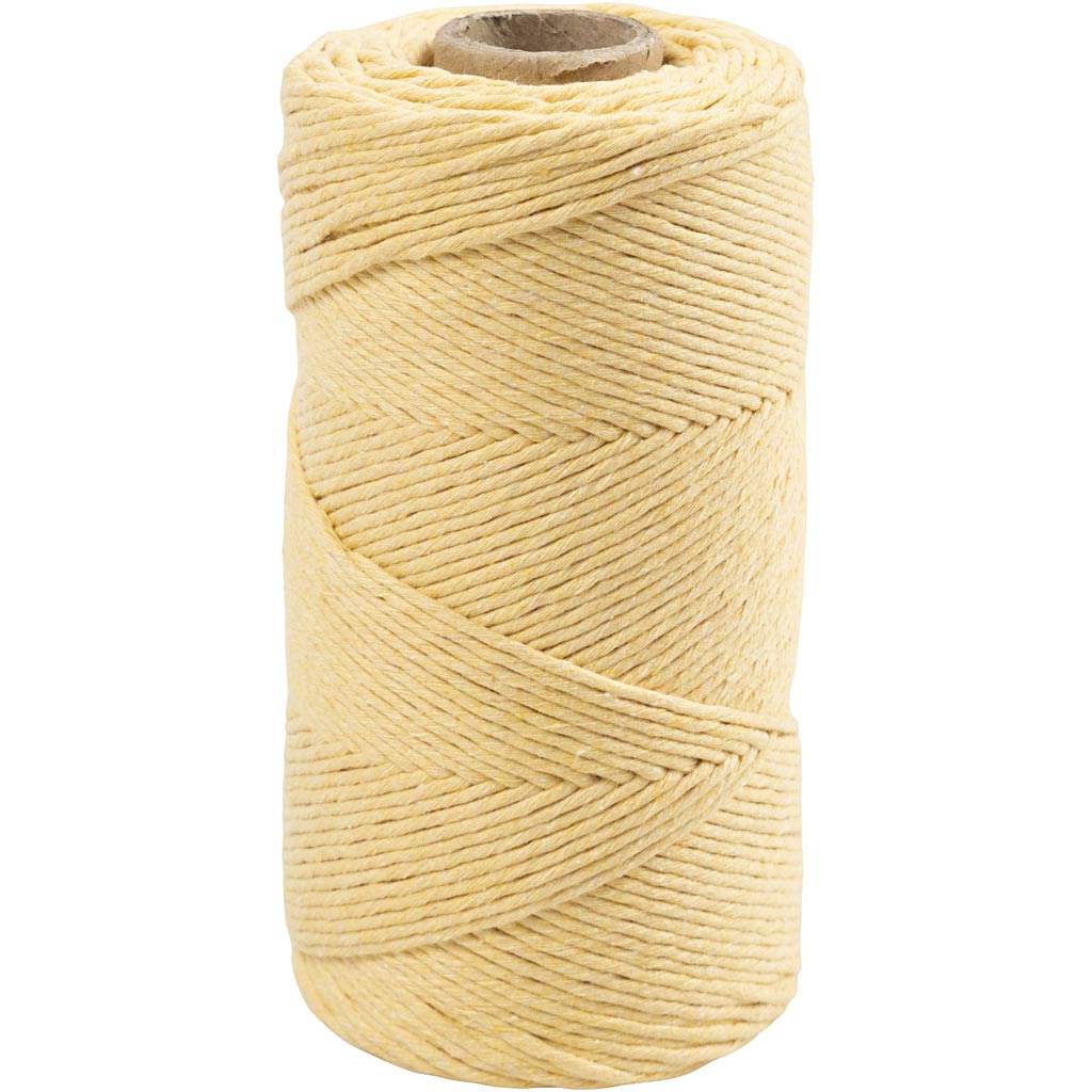 Creativ Macramé Cord, L: 198 M, dia. 2 mm
