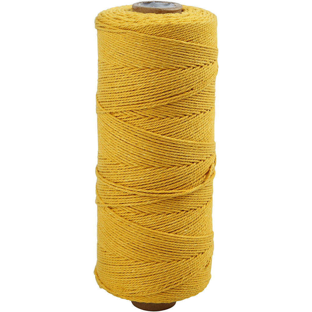 Creativ Macramé Cord, L: 315 M, thickness 1 mm, Thin quality 12/12