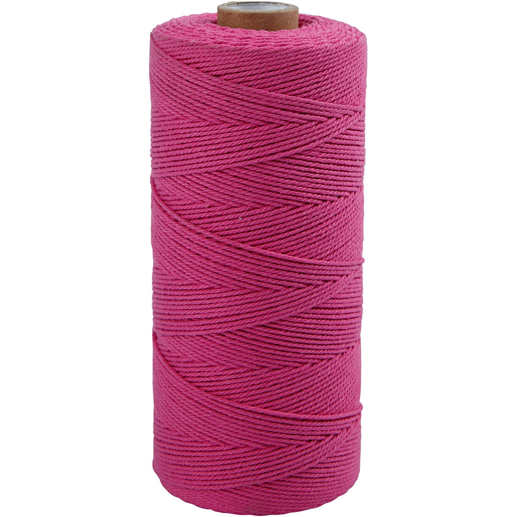 Creativ Macramé Cord, L: 315 M, thickness 1 mm, Thin quality 12/12