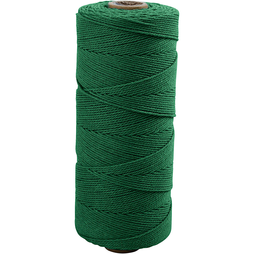 Creativ Macramé Cord, L: 315 M, thickness 1 mm, Thin quality 12/12