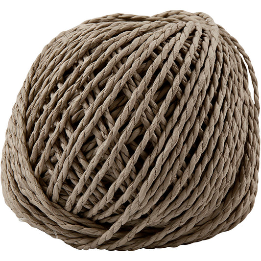 Paper Yarn - 2.5-3 mm thickness,150 g, 40 m/ 1 ball