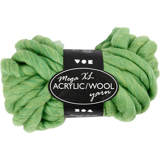 Chunky Yarn of Acrylic/Wool 15 M - 300g  size mega