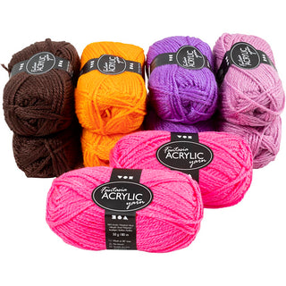 Creativ Fantasia 3 Ply 100% Acrylic Yarn
