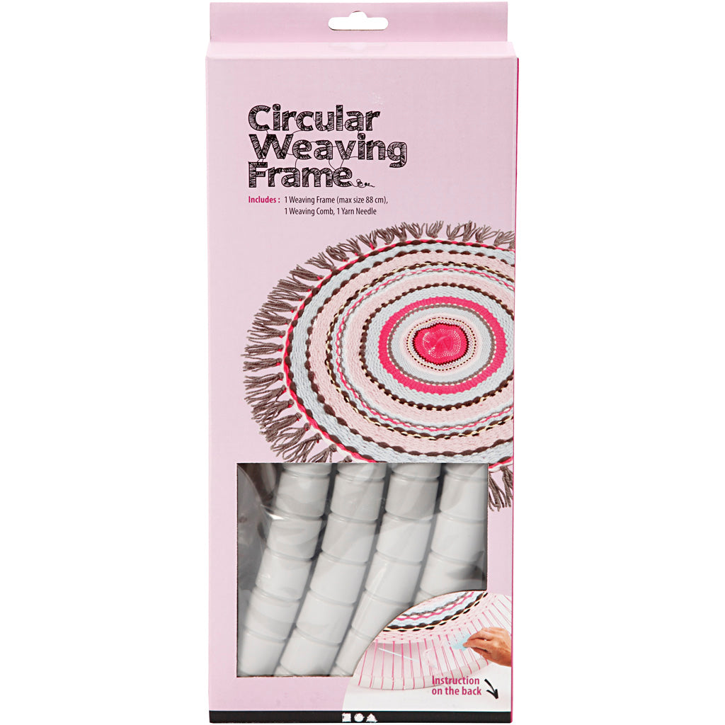 Circular Weaving Frame, dia. 88 cm, 1 pc