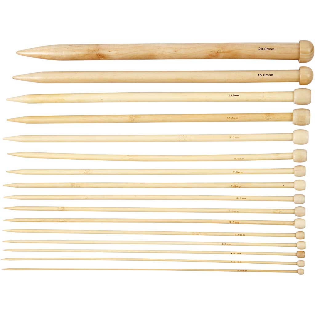 Creativ Bamboo Knitting Needles