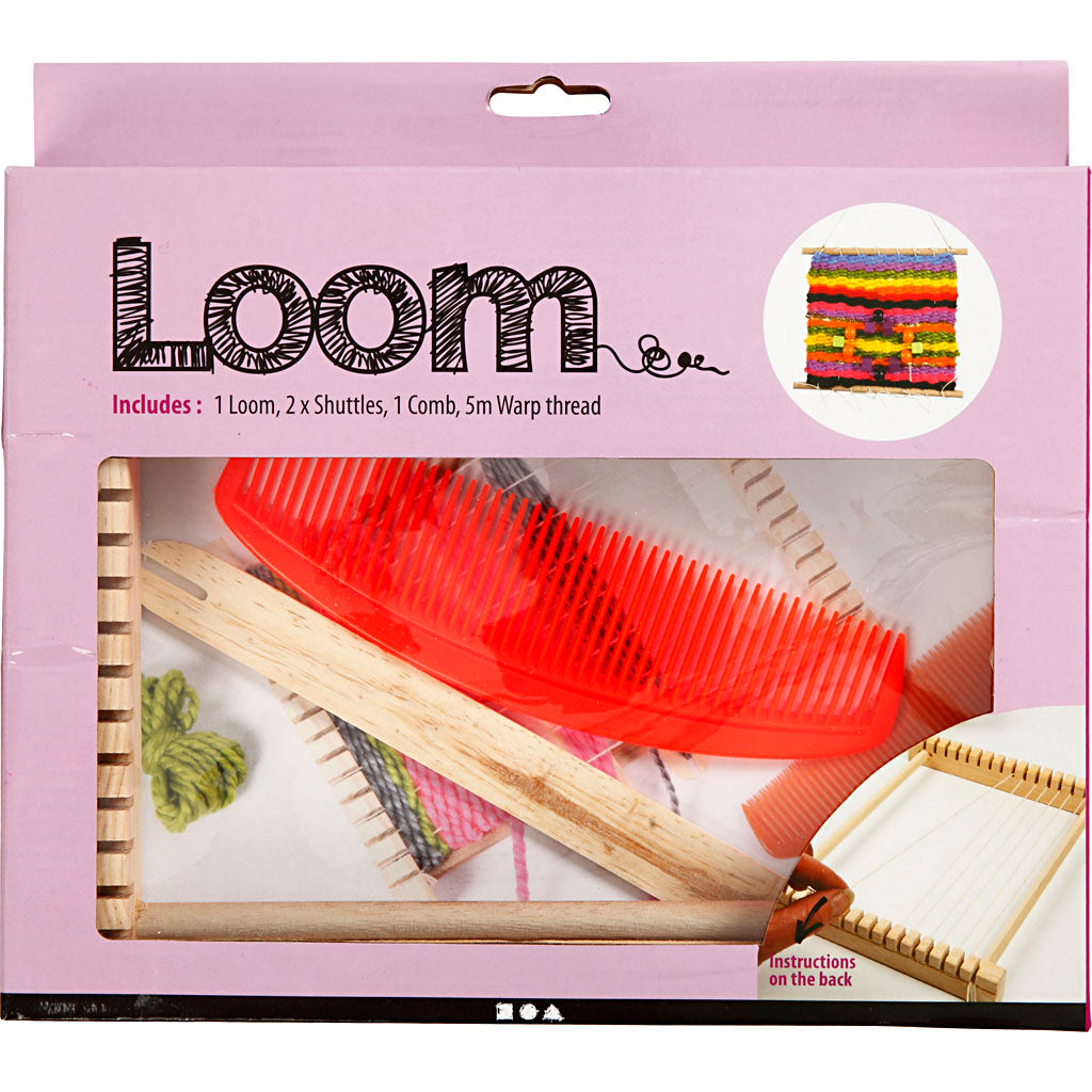 Loom, H: 3 cm, size 24,5x19,5 cm, 1 pc