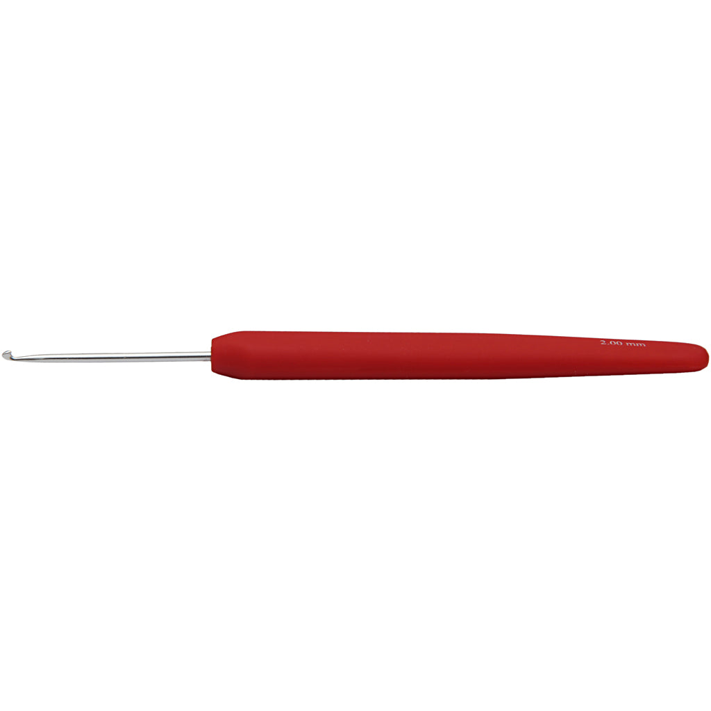 Creativ Crochet Hook - Aluminium with Plastic Handle