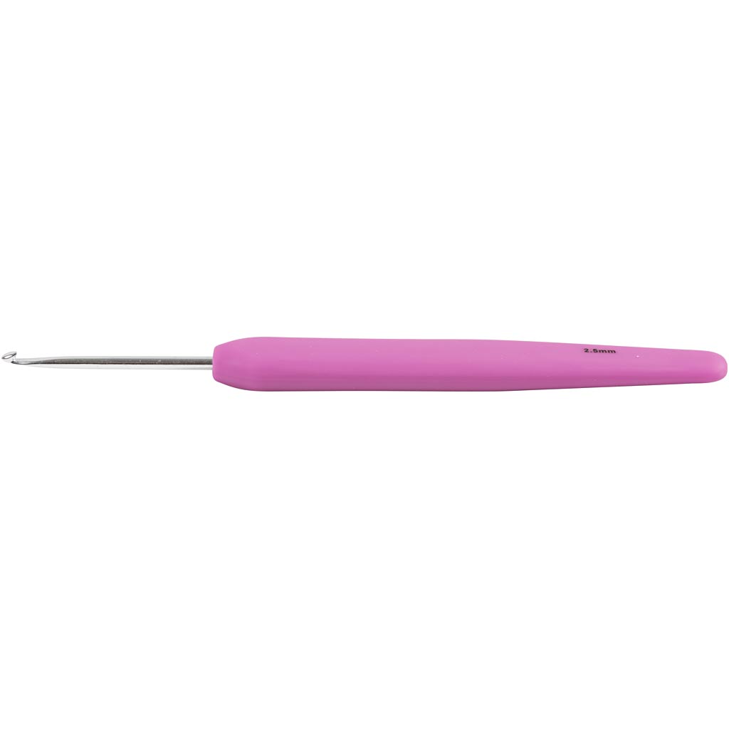 Creativ Crochet Hook - Aluminium with Plastic Handle