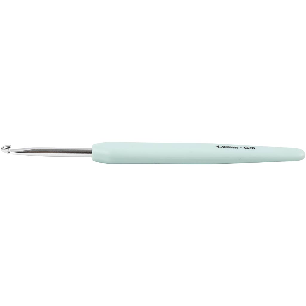 Creativ Crochet Hook - Aluminium with Plastic Handle