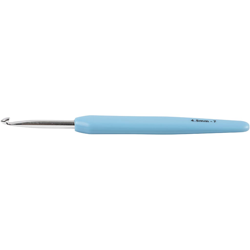 Creativ Crochet Hook - Aluminium with Plastic Handle