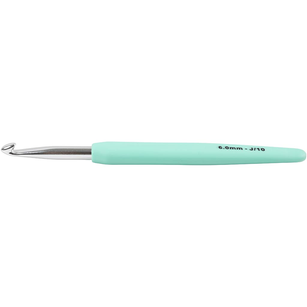 Creativ Crochet Hook - Aluminium with Plastic Handle