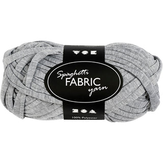 Spaghetti Yarn -35M, 100g Ball - Grey