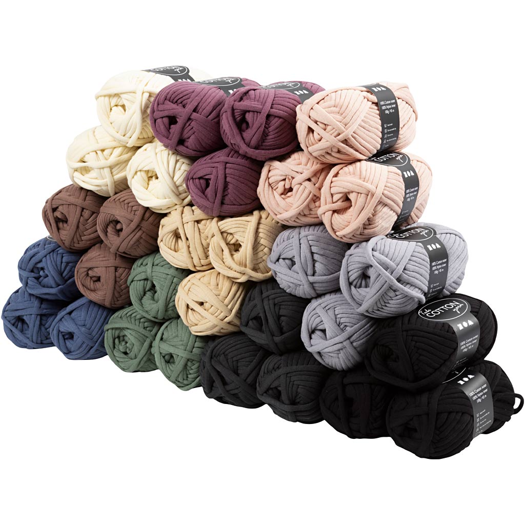 Cotton Tube Yarn, 100 g