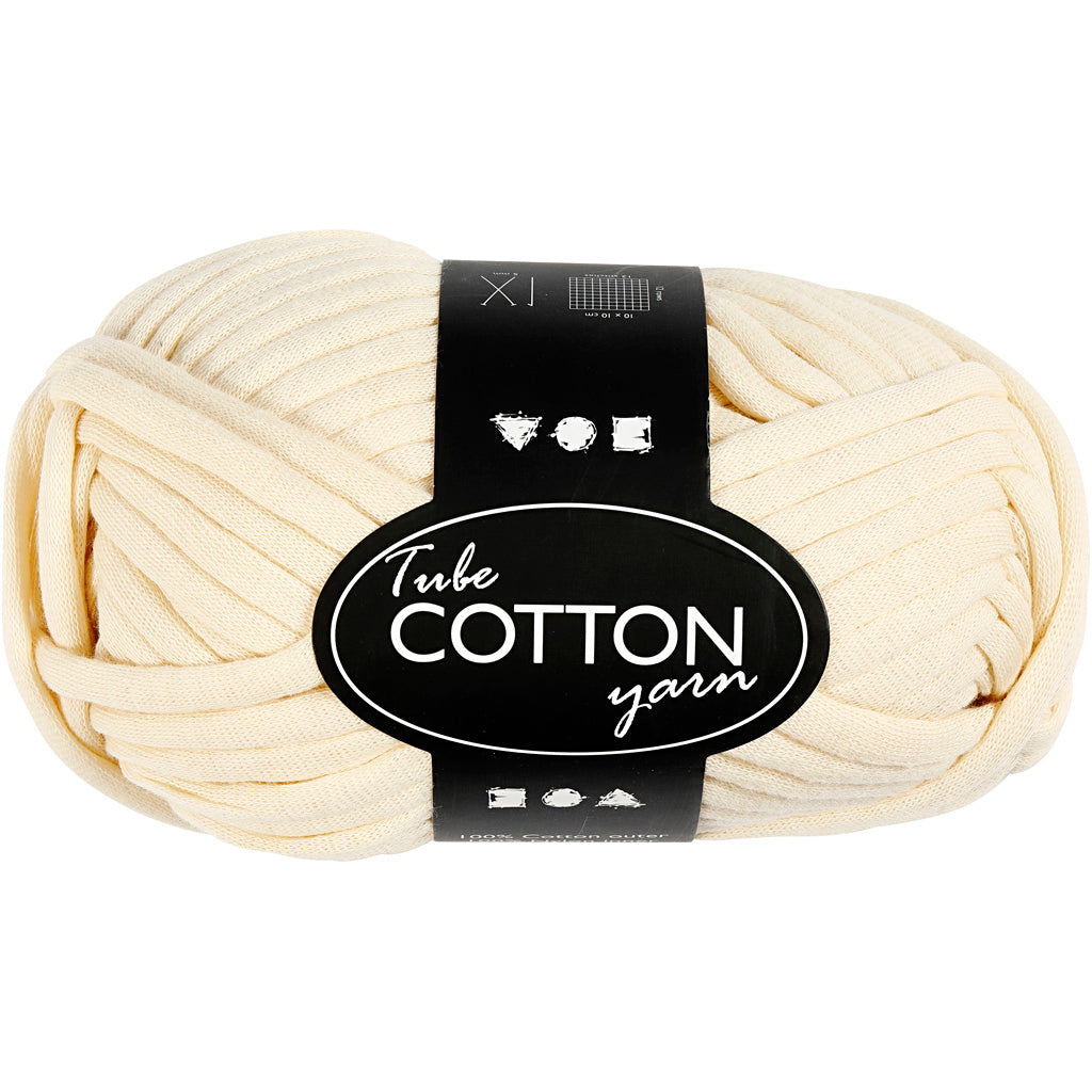 Cotton Tube Yarn, 100 g