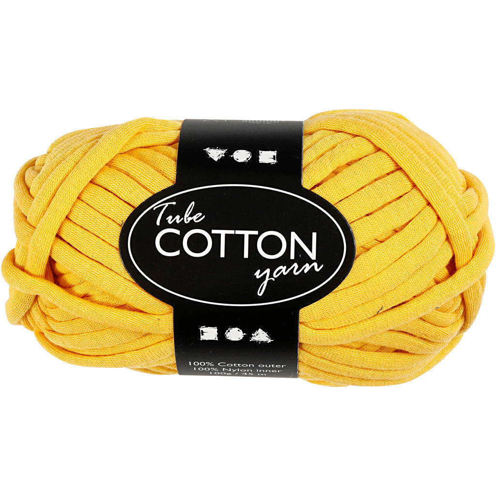 Cotton Tube Yarn, 100 g