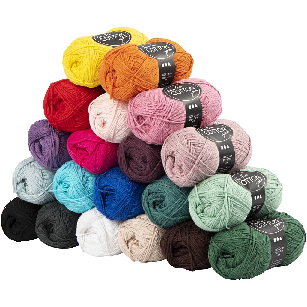Creativ Premium 100% Cotton Yarn