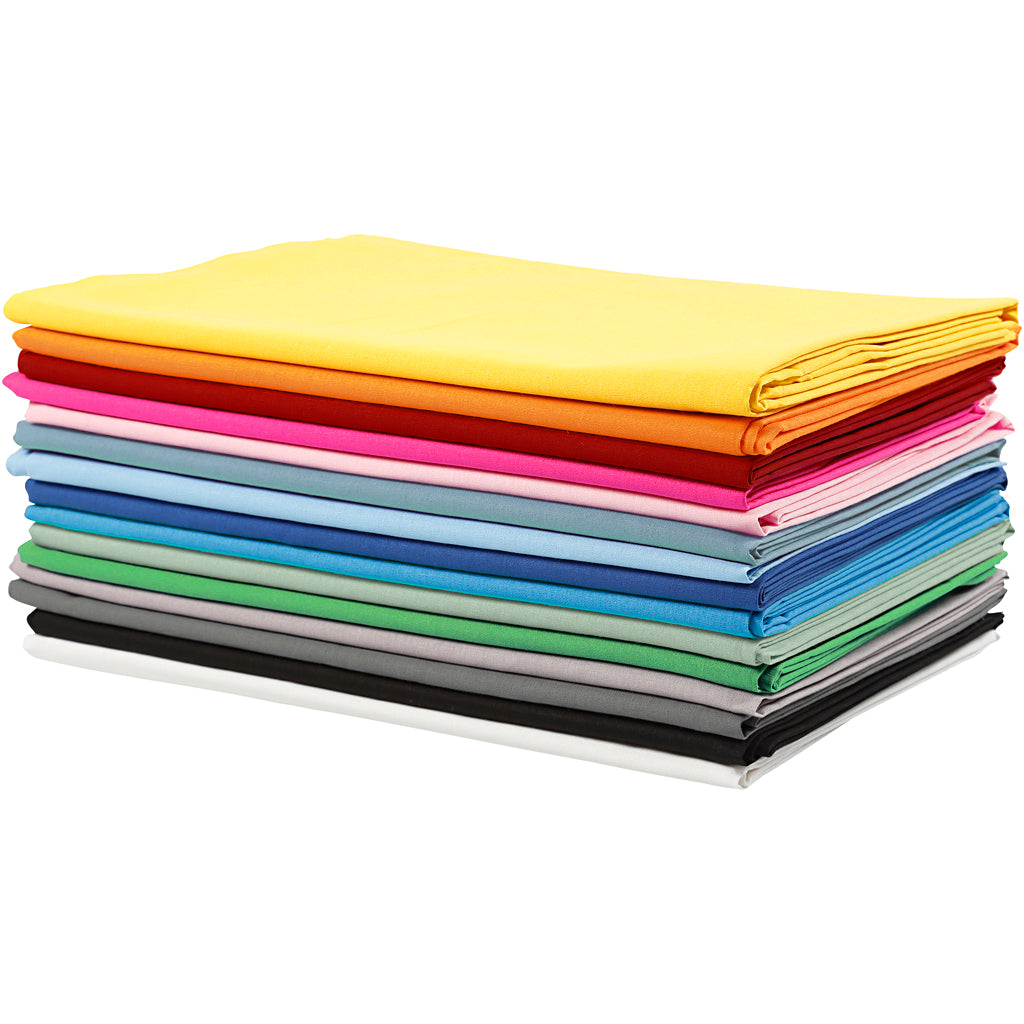 Creativ Premium Solid-Coloured 100% Cotton Fabric – Oeko-Tex® Certified 145cm Wide - 140g
