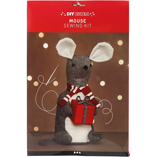 Christmas mouse, H: 30 cm, 1 pc