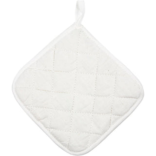 Pot Holders, size 20x20 cm, 145 g, white, 4 pc/ 1 pack