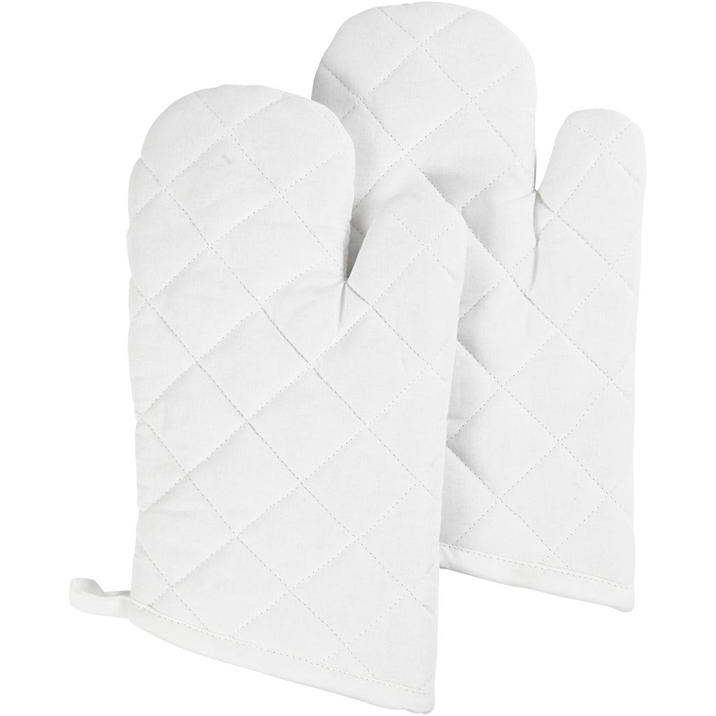 Grill Glove, size 18x28 cm, 145 g, white, 2 pc/ 1 pack