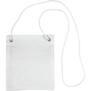 Pouch, size 13x15 cm, 210 g, white, 1 pc