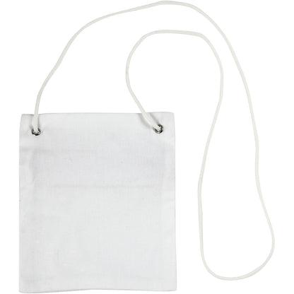 Pouch, size 13x15 cm, 210 g, white, 1 pc