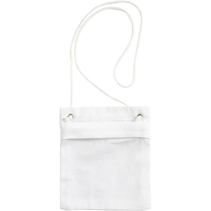 Pouch, size 13x15 cm, 210 g, white, 1 pc